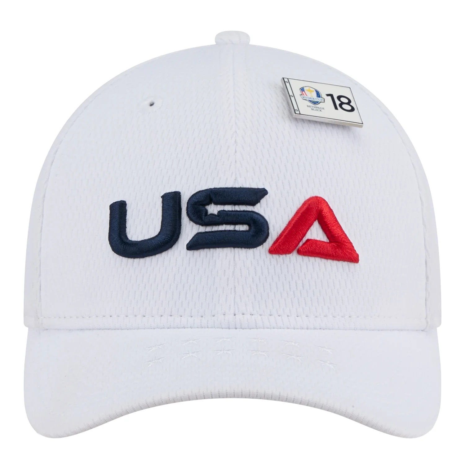 New Era 2025 Ryder Cup Ladies Team Uniform Practice Hat in White - Image 3
