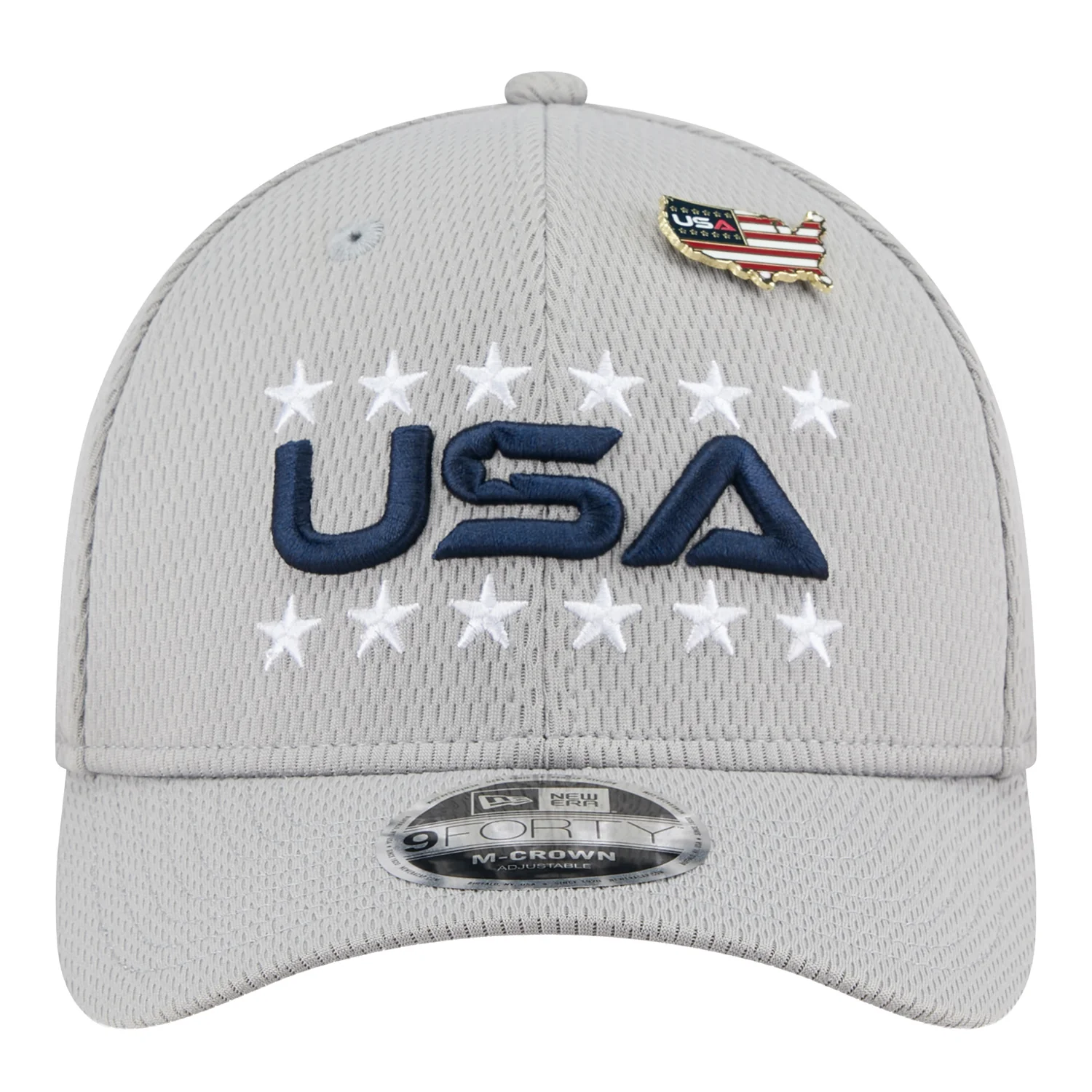New Era 2025 Ryder Cup Ladies Team Uniform Friday Hat in Light Grey - Image 3