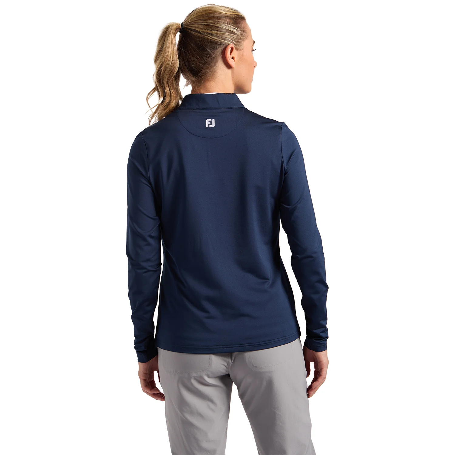 FootJoy 2025 Ryder Cup Women's Quarter Zip Midlayer in Navy - Image 3