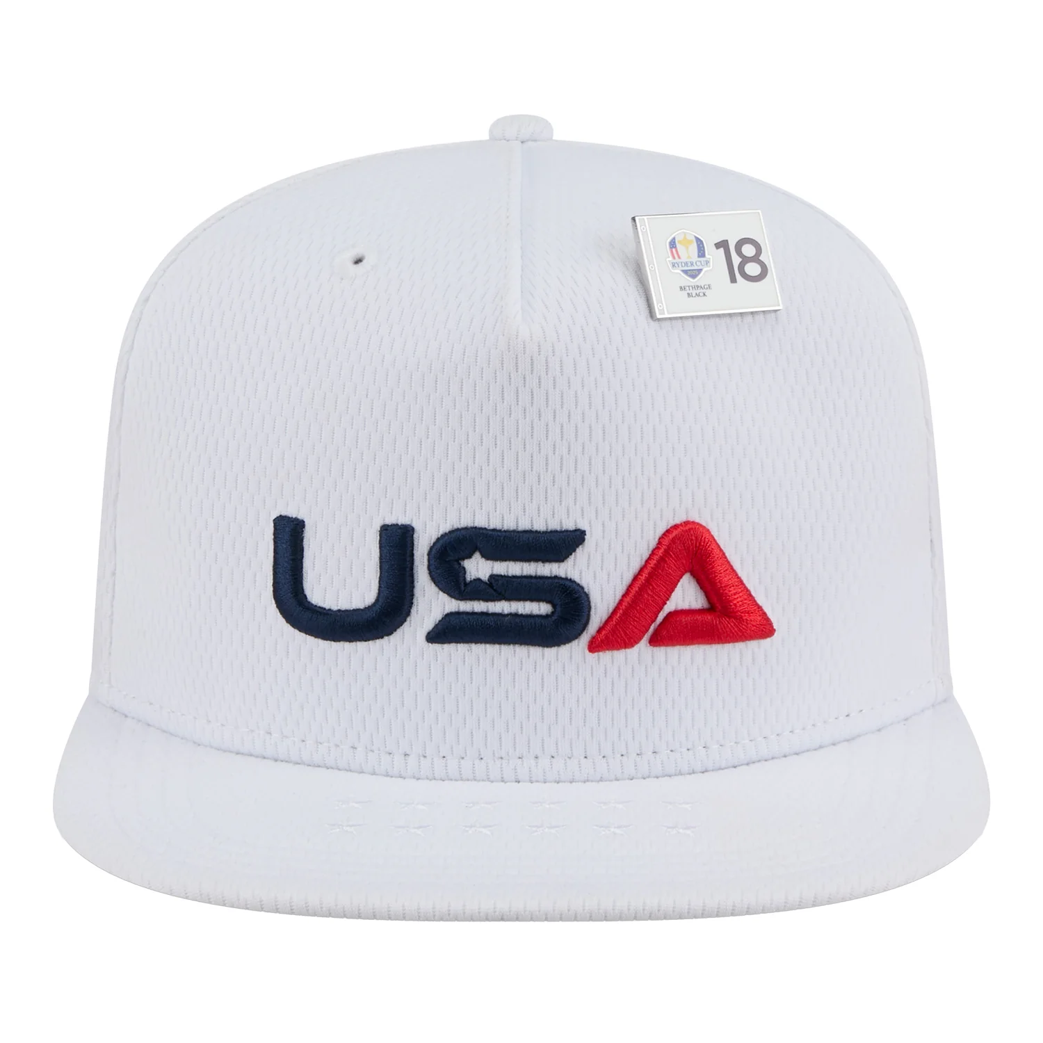 New Era 2025 Ryder Cup Team Uniform Practice 59Fifty A-Frame Hat in White - Image 3