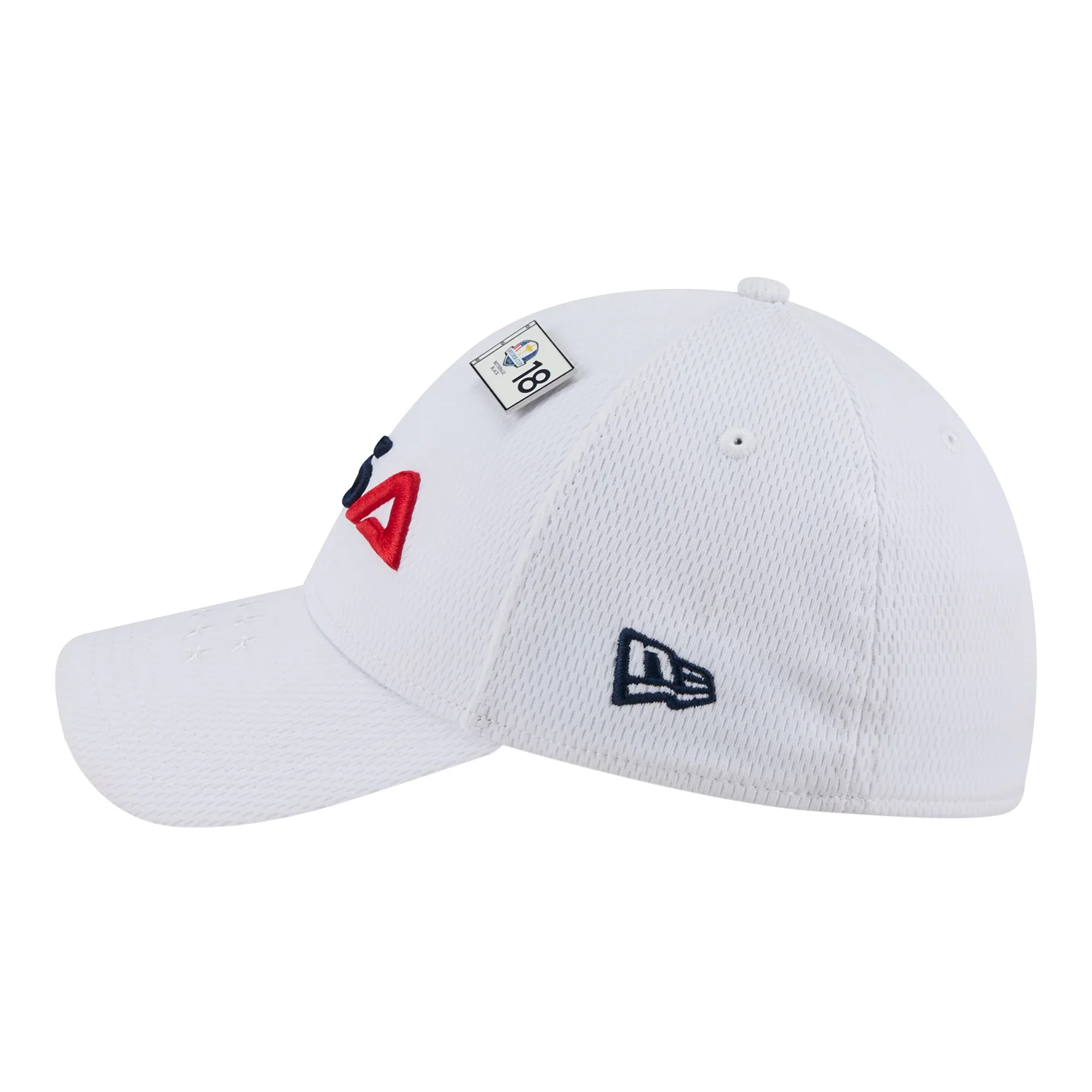 New Era 2025 Ryder Cup Team Uniform Practice 39Thirty Hat in White - Image 5