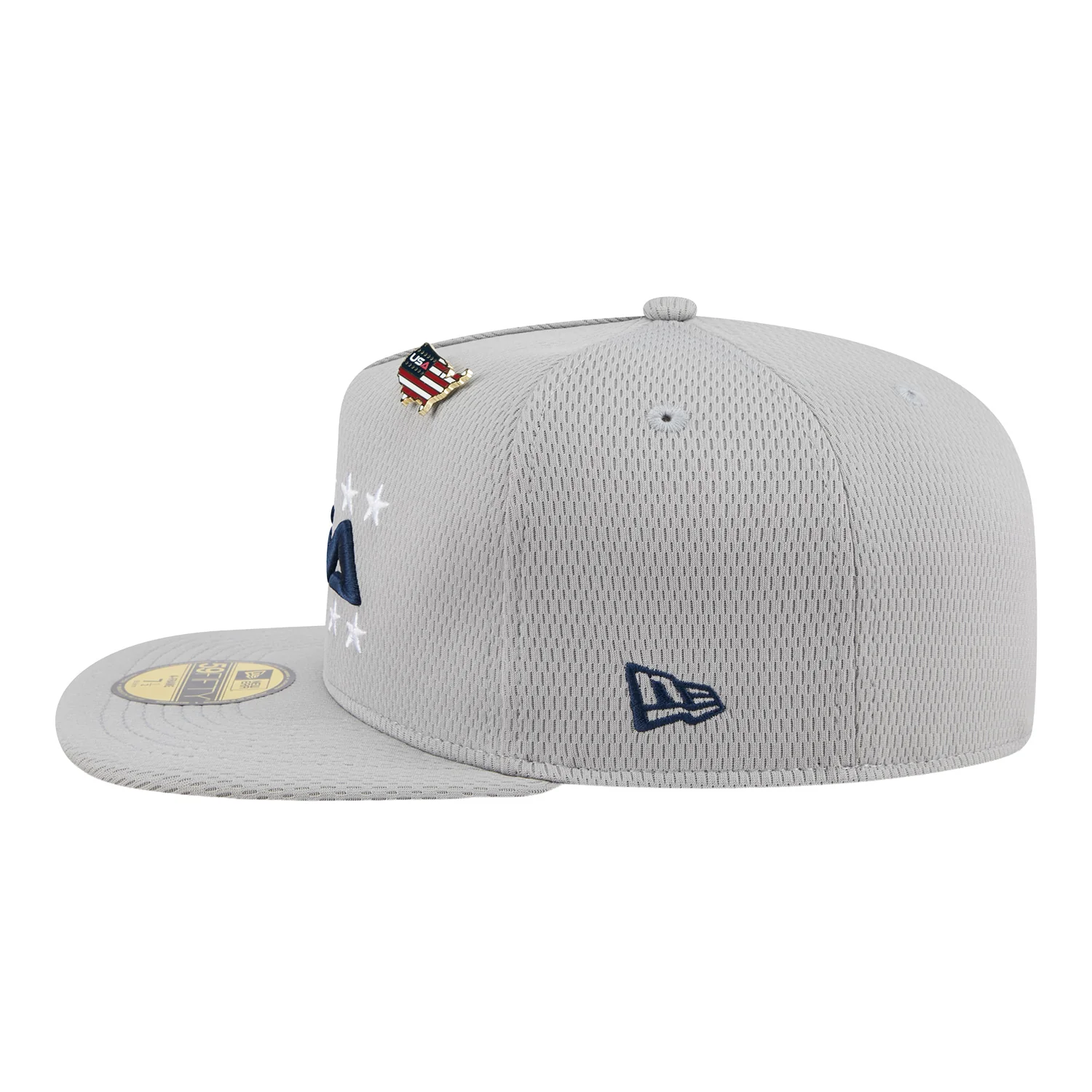 New Era 2025 Ryder Cup Team Uniform Friday 59Fifty A-Frame Hat in Light Grey - Image 5