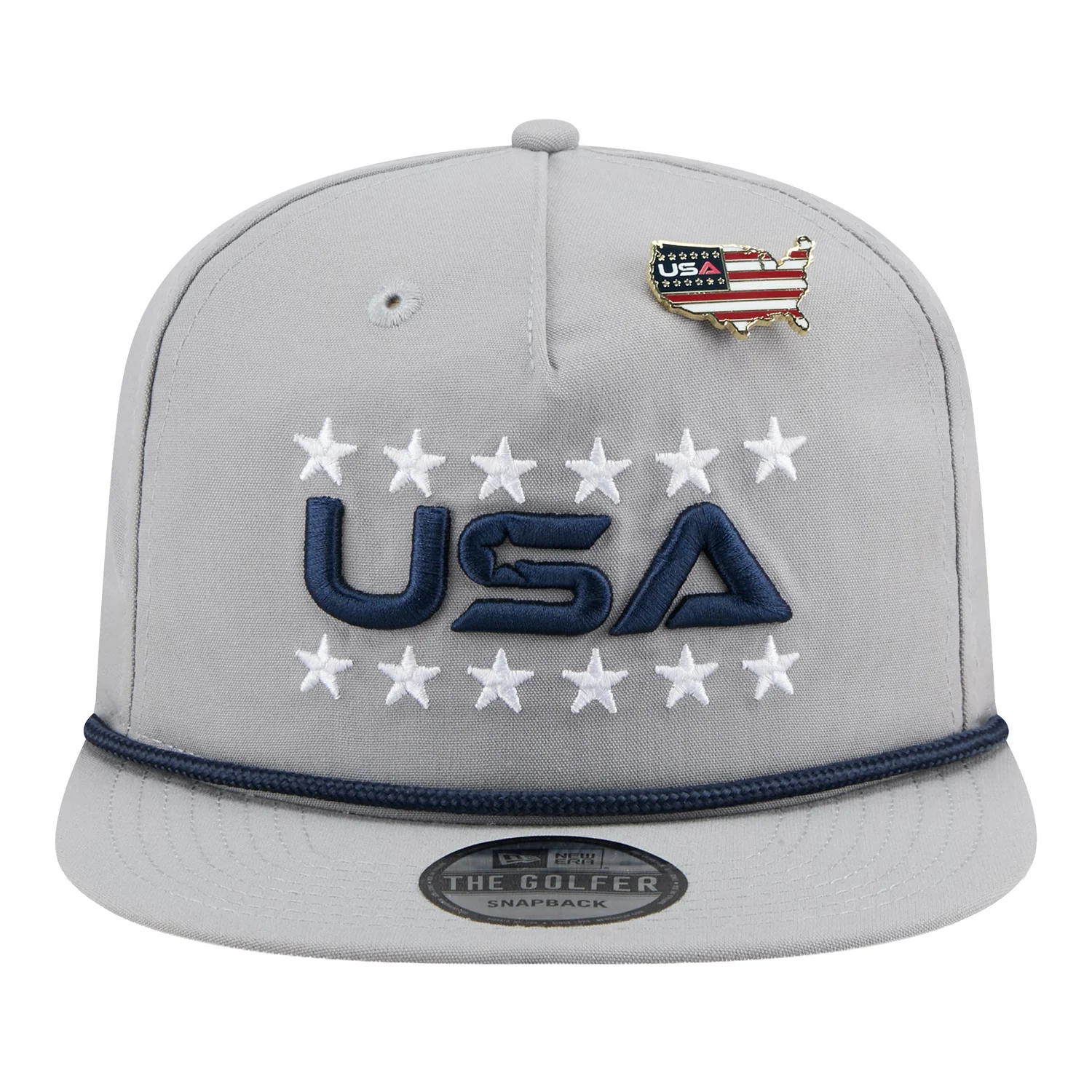 New Era 2025 Ryder Cup Team Uniform Friday Golfer in Light Grey - Image 3