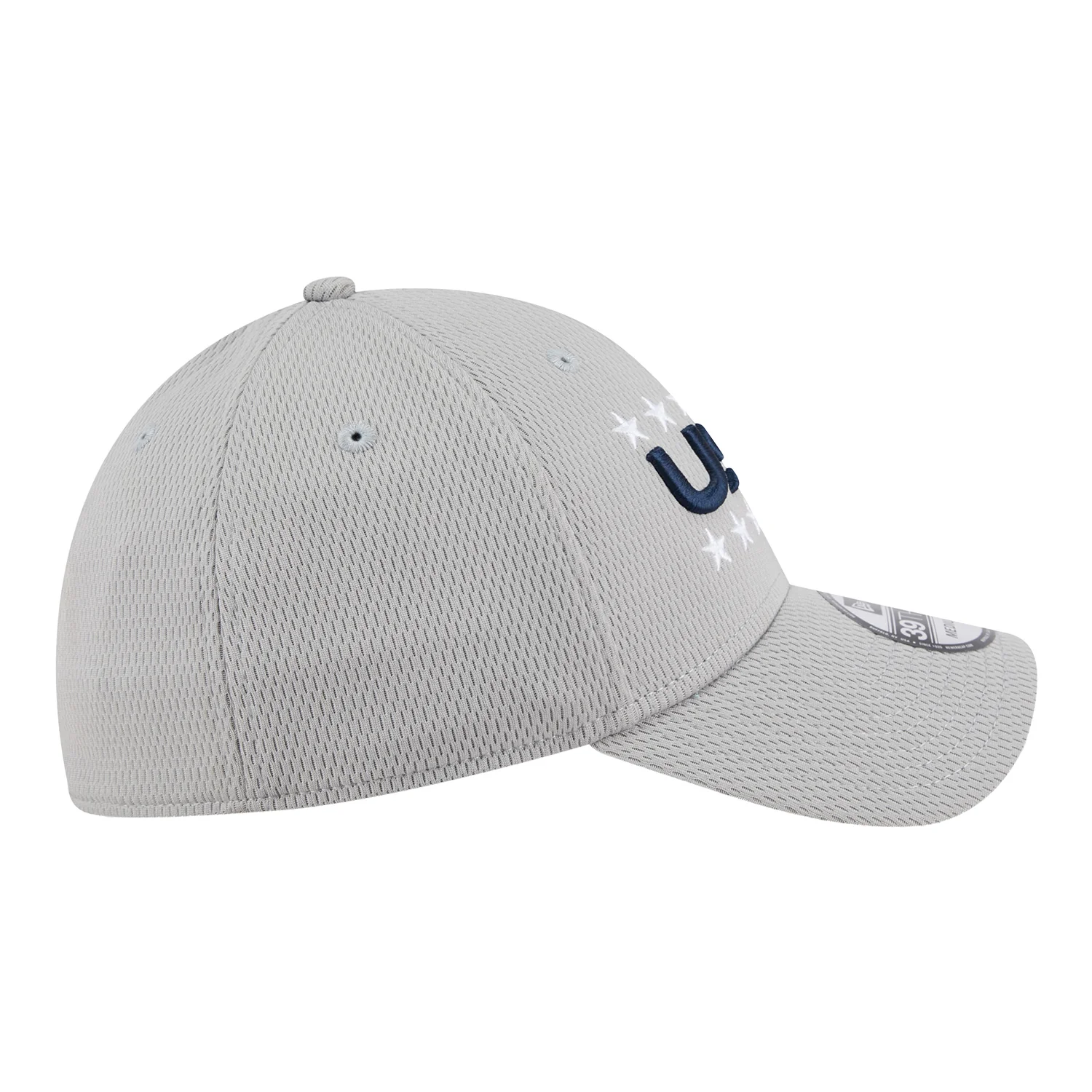 New Era 2025 Ryder Cup Team Uniform Friday 39Thirty Hat in Light Grey - Image 6