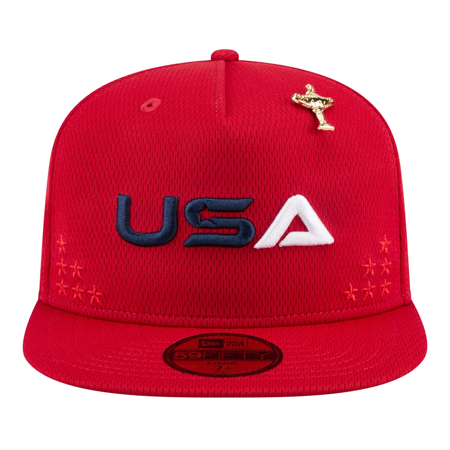 New Era 2025 Ryder Cup Team Uniform Sunday 59Fifty A-Frame Hat in Red - Image 3