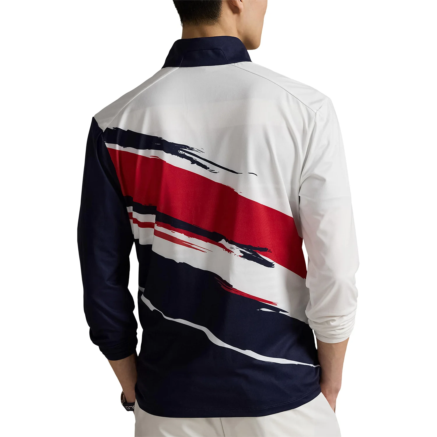 Ralph Lauren 2025 Ryder Cup Stretch Jersey Pullover in Tour Brush Ceramic - Image 3