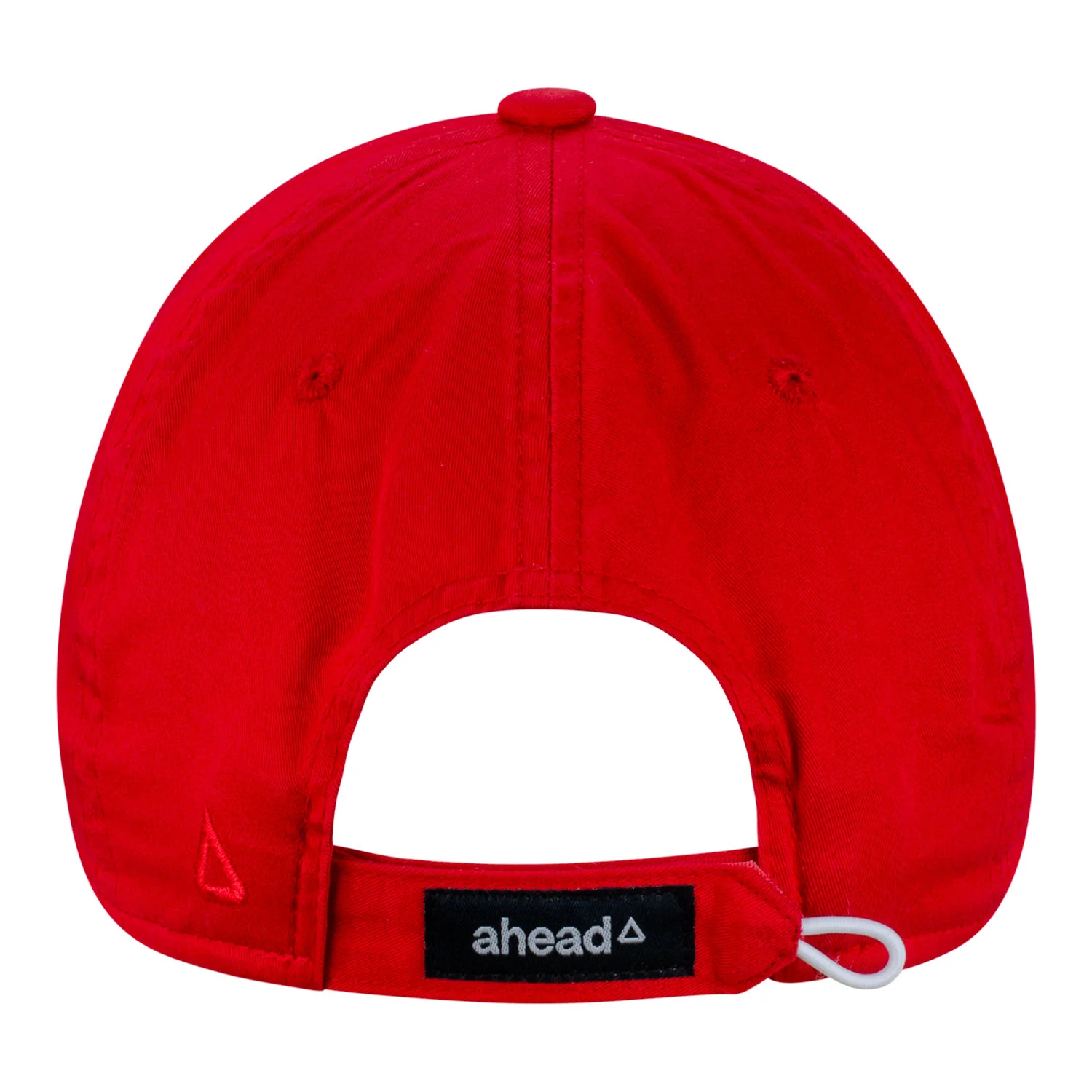 Ahead 1927 Trophy Unstructured Cotton Hat in Red - Image 3